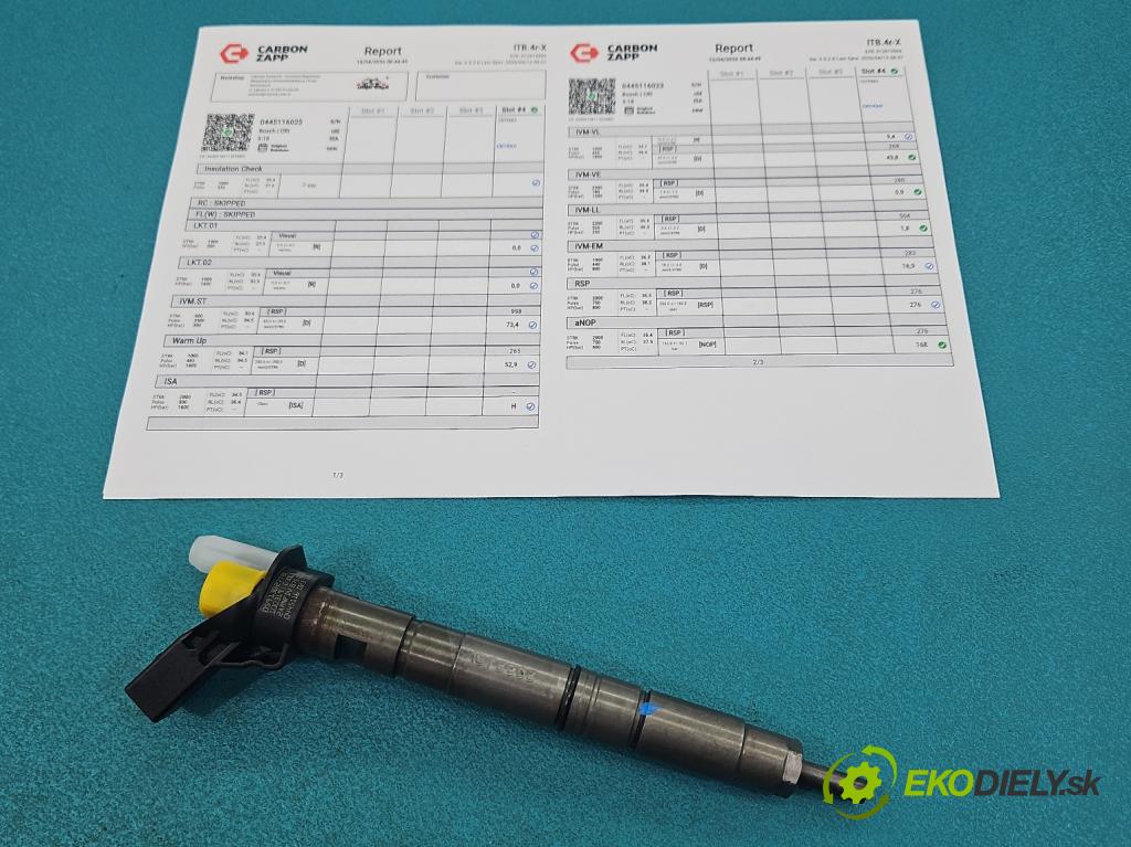 Audi A5 8T 2007-2016 3.0 tdi 239KM automatic 176 kW 2967 cm3 5- vstrek 0445116023 (Vstrekovač paliva)