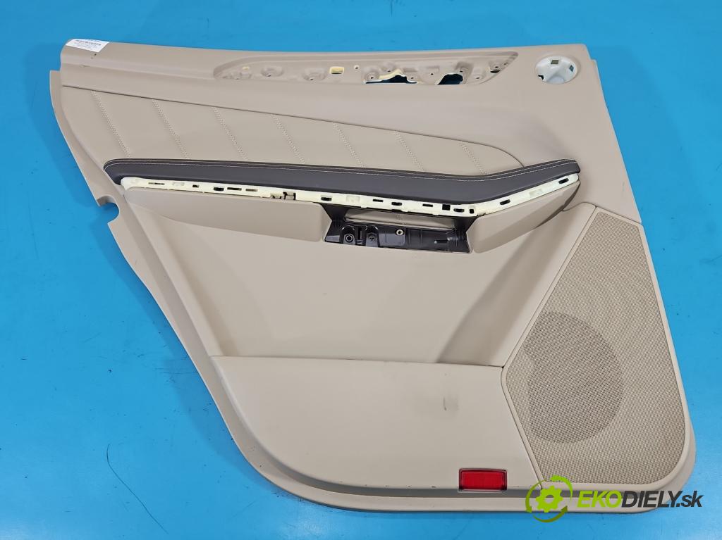 Mercedes GL II X166 2012-2015 4.7 V8 278928 340KM: automatic 250 kW 4663 cm3 5- Čalounictví: dvere zadné ľavé A1667301170