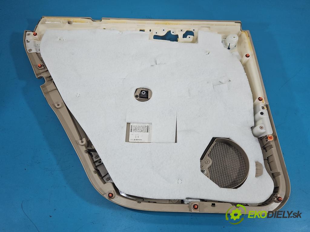 Mercedes GL II X166 2012-2015 4.7 V8 278928 340KM: automatic 250 kW 4663 cm3 5- Čalounictví: dvere zadné pravé