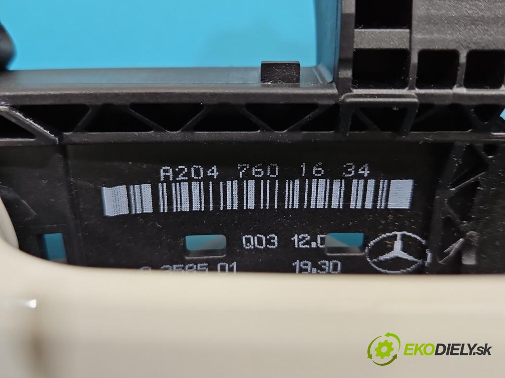 Mercedes GL II X166 2012-2015 4.7 V8 278928 340KM automatic 250 kW 4663 cm3 5- klika přední pravé A2047601634 (Klika dveří ostatní)