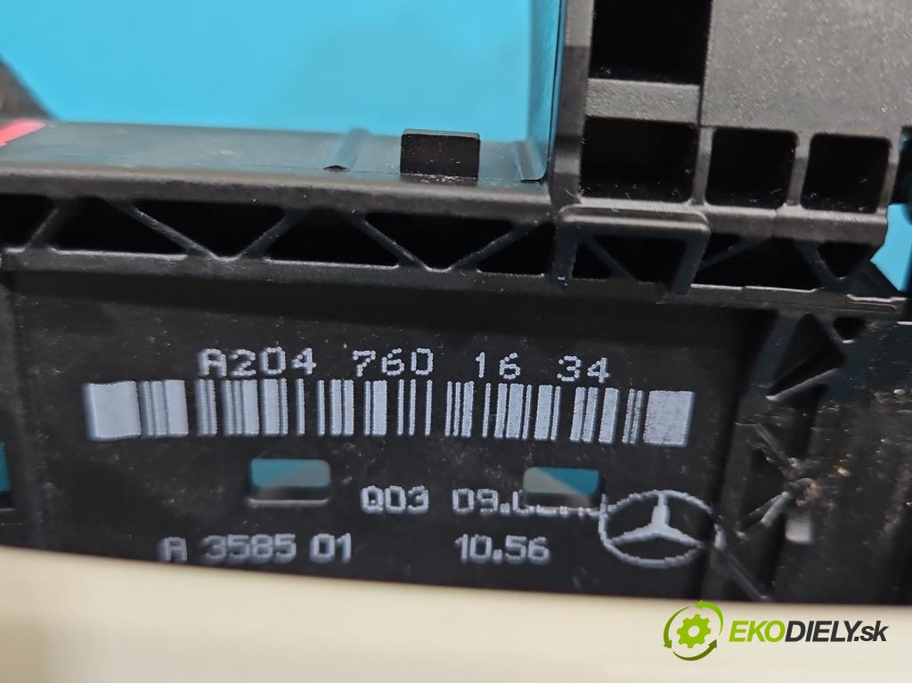 Mercedes GL II X166 2012-2015 4.7 V8 278928 340KM: automatic 250 kW 4663 cm3 5- rukoväť zadné pravé mimo: A2047601634 (Kľučka dverí ostatné)