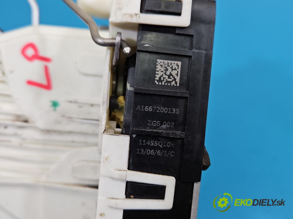 Mercedes GL II X166 2012-2015 4.7 V8 278928 340KM: automatic 250 kW 4663 cm3 5- zámok predné ľavý A1667200135