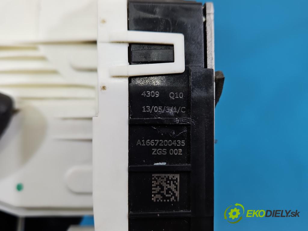 Mercedes GL II X166 2012-2015 4.7 V8 278928 340KM: automatic 250 kW 4663 cm3 5- zámok predné pravý A1667200435