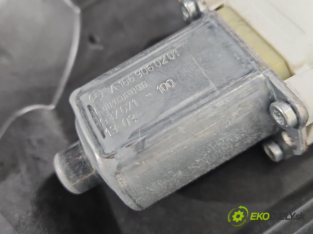 Mercedes GL II X166 2012-2015 4.7 V8 278928 340KM: automatic 250 kW 4663 cm3 5- mechanizmus okna predné ľavý A1669060201