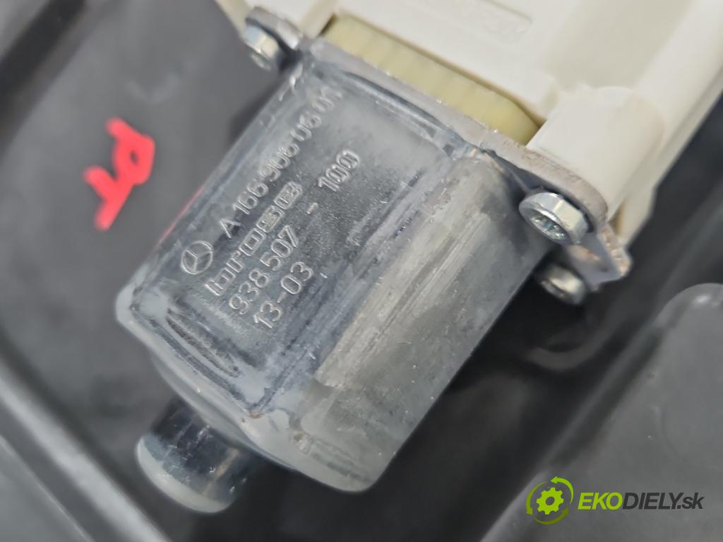 Mercedes GL II X166 2012-2015 4.7 V8 278928 340KM: automatic 250 kW 4663 cm3 5- mechanizmus okna zadné pravý A1669060601