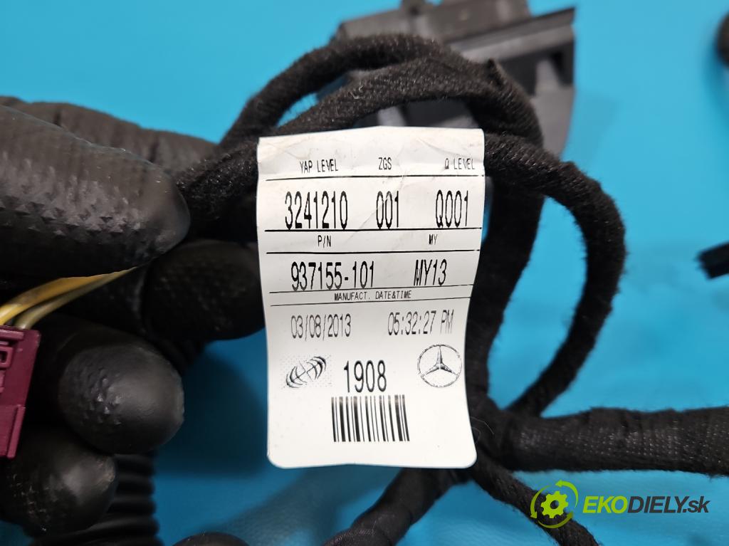 Mercedes GL II X166 2012-2015 4.7 V8 278928 340KM: automatic 250 kW 4663 cm3 5- Zväzok: dvere predné vľavo: A0009824509