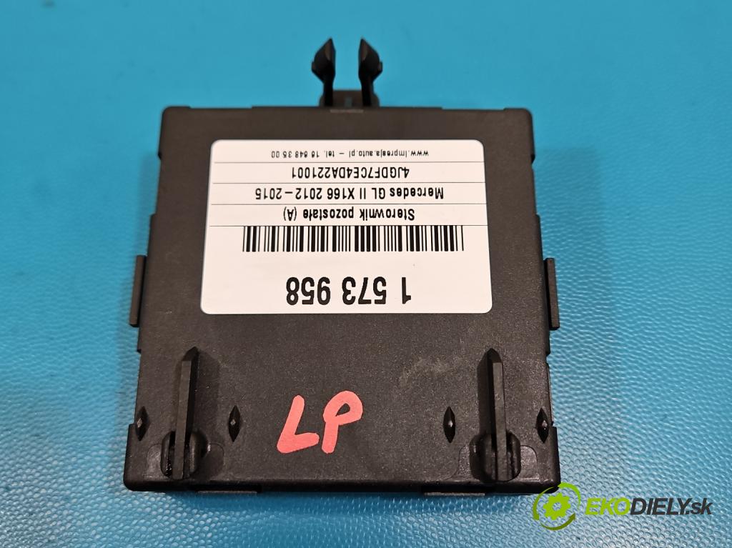 Mercedes GL II X166 2012-2015 4.7 V8 278928 340KM: automatic 250 kW 4663 cm3 5- riadiaca jednotka ostatné A1669007409