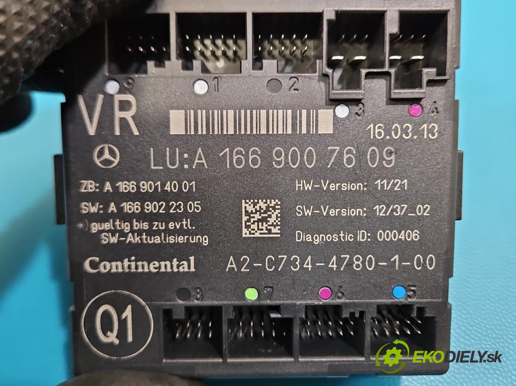 Mercedes GL II X166 2012-2015 4.7 V8 278928 340KM: automatic 250 kW 4663 cm3 5- riadiaca jednotka ostatné A1669007609