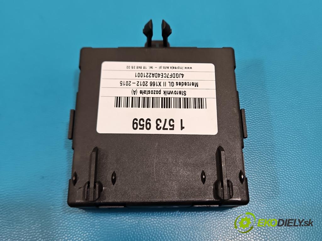 Mercedes GL II X166 2012-2015 4.7 V8 278928 340KM: automatic 250 kW 4663 cm3 5- riadiaca jednotka ostatné A1669007609