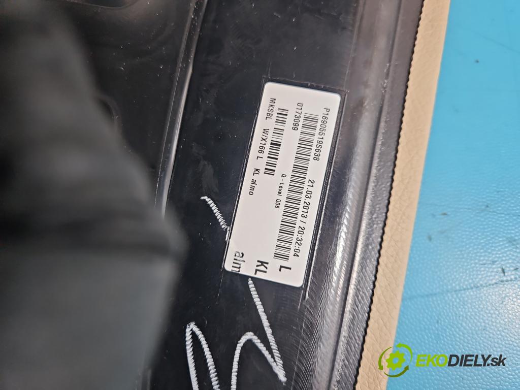 Mercedes GL II X166 2012-2015 4.7 V8 278928 340KM: automatic 250 kW 4663 cm3 5- operadlo A1666800819 (Lakťová opierka)