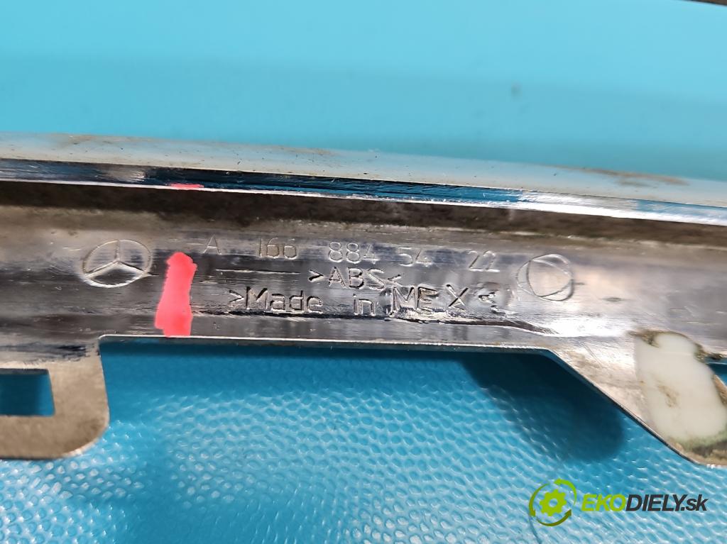 Mercedes GL II X166 2012-2015 4.7 V8 278928 340KM: automatic 250 kW 4663 cm3 5- blenda mriežka: nárazník pravé A1668845422