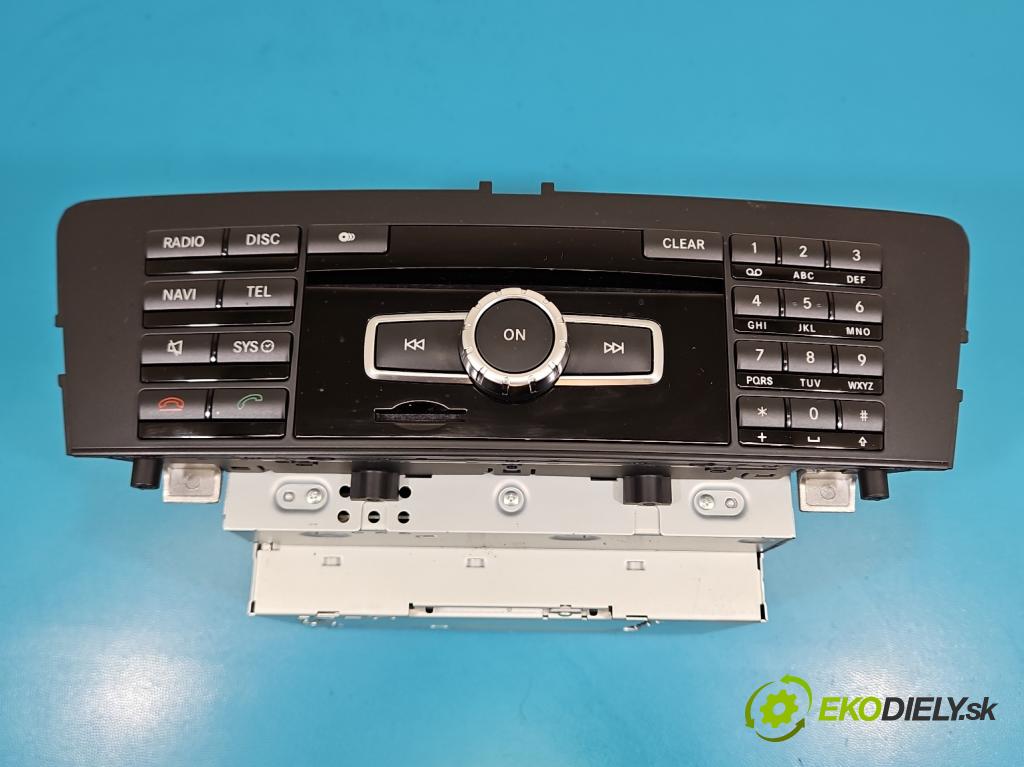 Mercedes GL II X166 2012-2015 4.7 V8 278928 340KM: automatic 250 kW 4663 cm3 5- Radio originál A1669000109