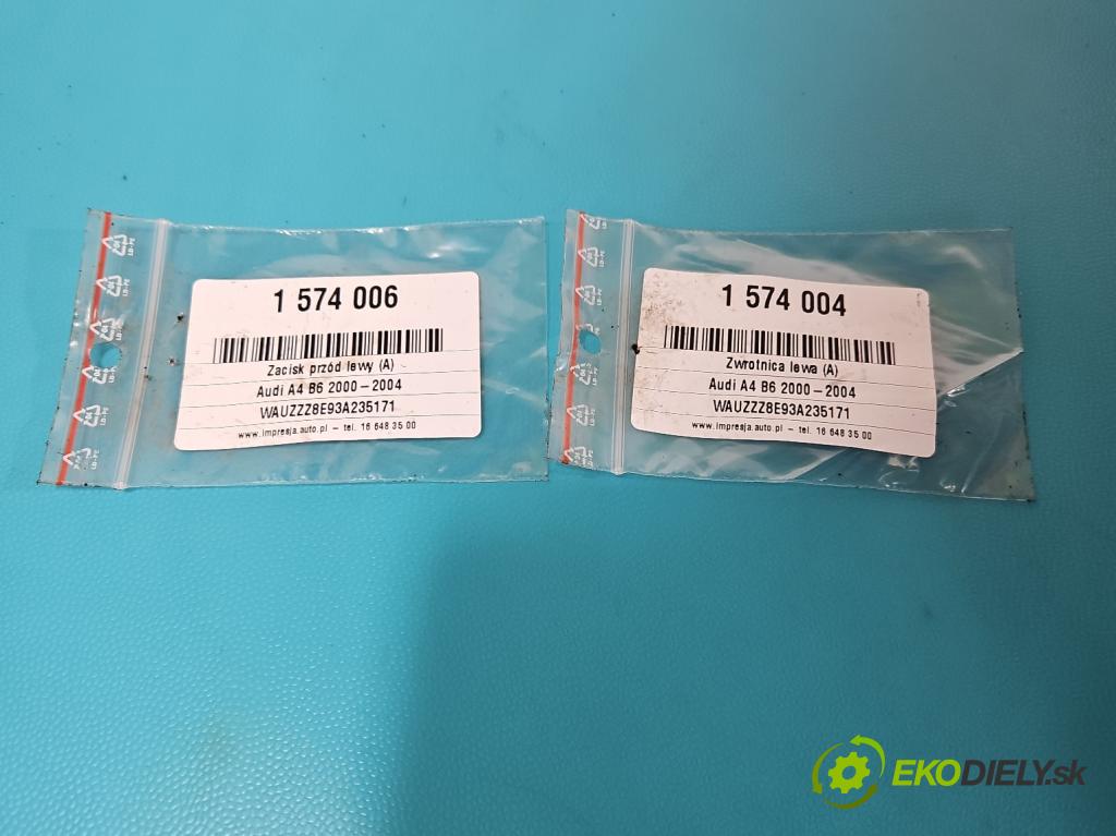 Audi A4 B6 2000-2004 2.5 tdi BFC 163 HP manual 120 kW 2496 cm3 5- náboj ľavé  (Náboj kolesa)
