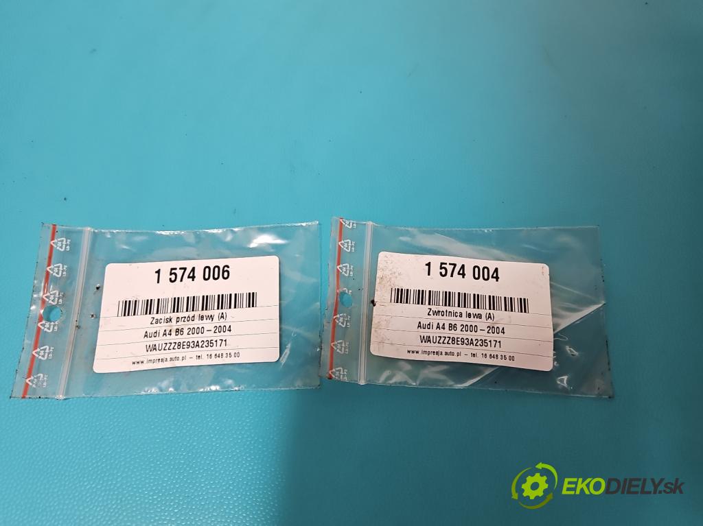 Audi A4 B6 2000-2004 2.5 tdi BFC 163 HP manual 120 kW 2496 cm3 5- brzdič predné ľavý  (Kľučka dverí ostatné)
