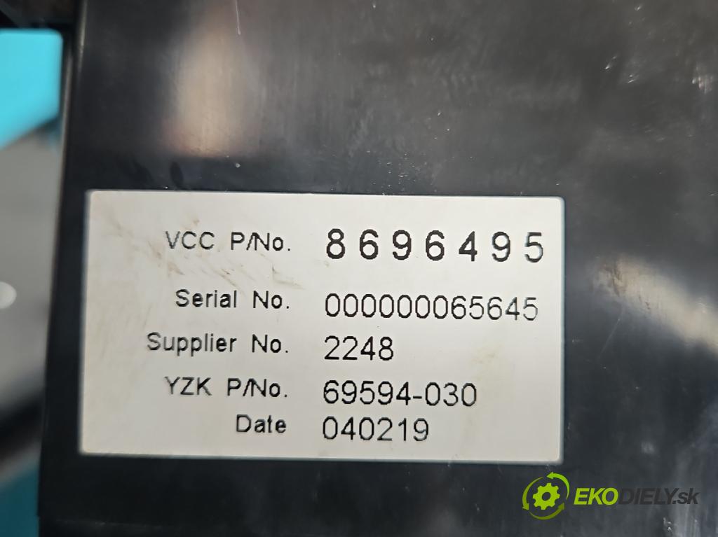 Volvo S40 II 2004-2012 2.0 hdi 136 HP manual 100 kW 1997 cm3 4- panel kúrenia 8697156