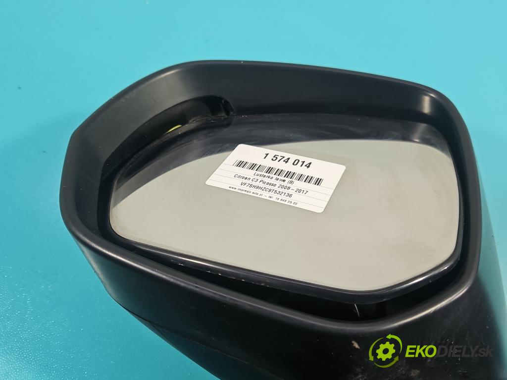 Citroen C3 Picasso 2008-2017 1.6 hdi 109 HP manual 80 kW 1560 cm3 5- zrkadlo ľavé 4601-400-04 (Kľučka dverí ostatné)