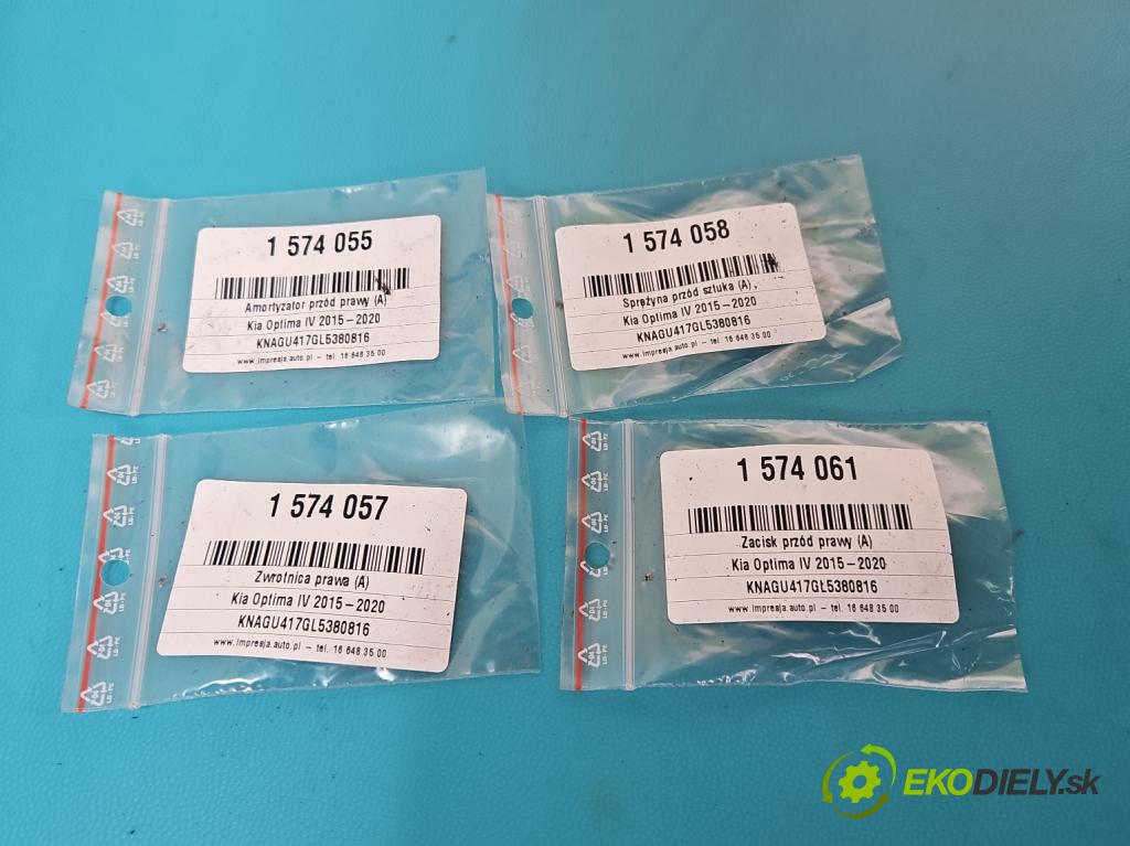 Kia Optima IV 2015-2020 1.6 T-GDI: 180 HP automatic 132.4 kW 1591 cm3 4- tlmič predné pravý 54660-D4530 (Kľučka dverí ostatné)