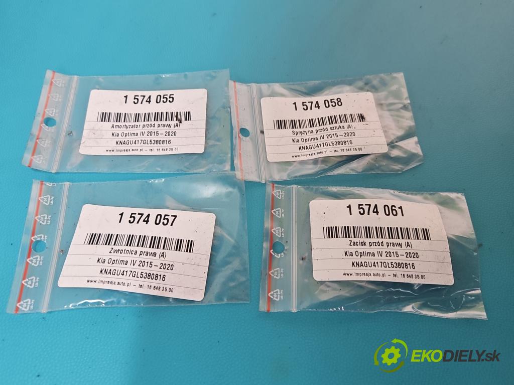 Kia Optima IV 2015-2020 1.6 T-GDI: 180 HP automatic 132.4 kW 1591 cm3 4- pružina predné