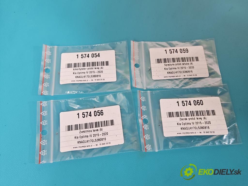 Kia Optima IV 2015-2020 1.6 T-GDI: 180 HP automatic 132.4 kW 1591 cm3 4- pružina predné