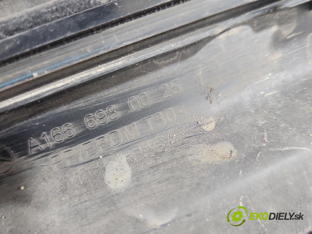 Mercedes GL II X166 2012-2015 4.7 V8 278928 340KM: automatic 250 kW 4663 cm3 5- lišta práh: ľavé A1666980025 (Lišta prahová)