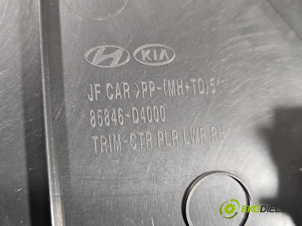 Kia Optima IV 2015-2020 1.6 T-GDI 180 hp automatic 132.4 kW 1591 cm3 4- kryt plastová 85846-D4000