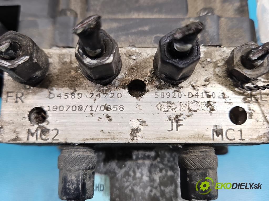 Kia Optima IV 2015-2020 1.6 T-GDI 180 hp automatic 132.4 kW 1591 cm3 4- čerpadlo abs D4589-24720 (Pumpa ABS)