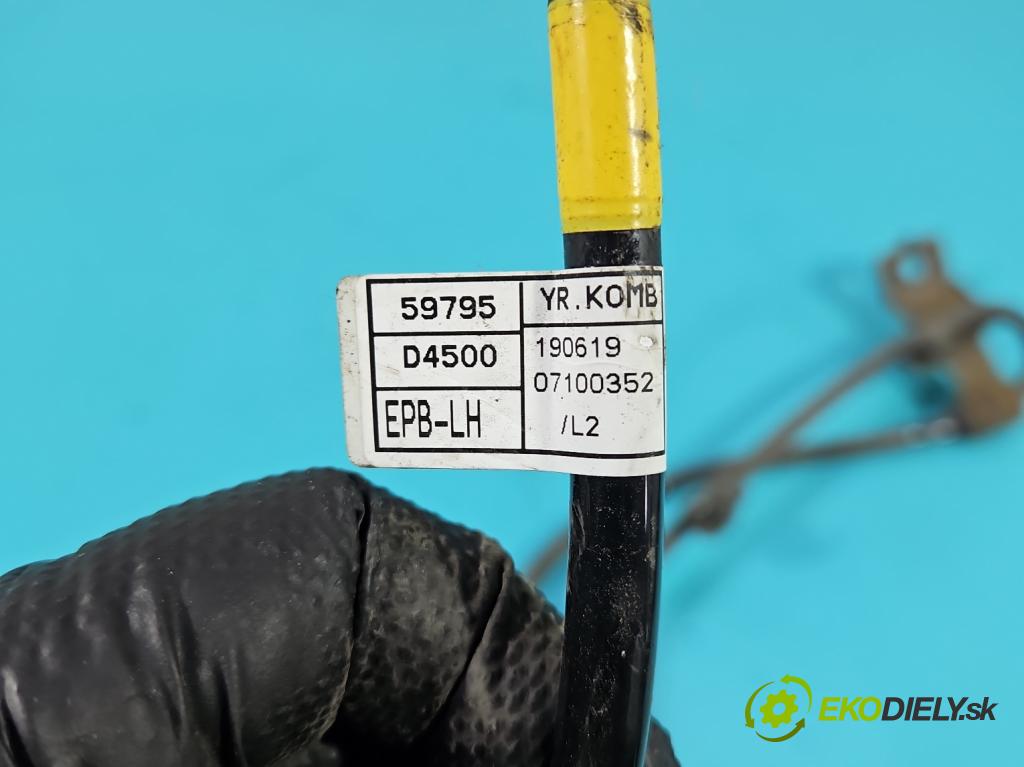 Kia Optima IV 2015-2020 1.6 T-GDI: 180 HP automatic 132.4 kW 1591 cm3 4- Zväzok: ostatné 59795-D4500