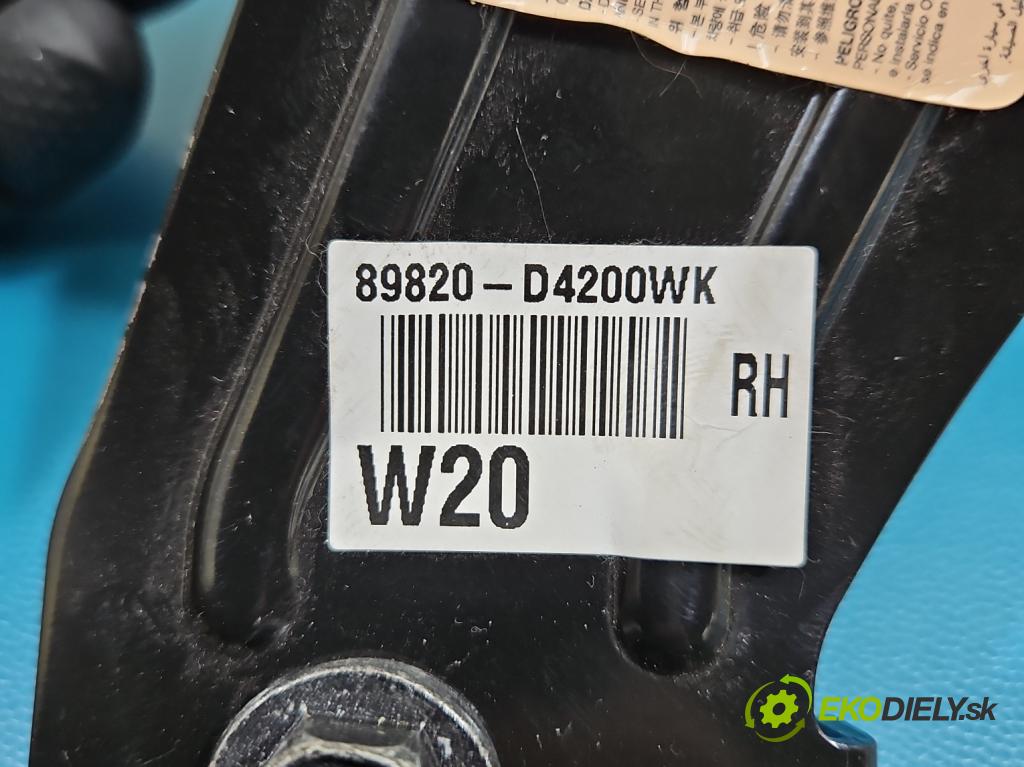 Kia Optima IV 2015-2020 1.6 T-GDI 180 hp automatic 132.4 kW 1591 cm3 4- stěna bezpečnost zadní pravý 89820-D4200WK