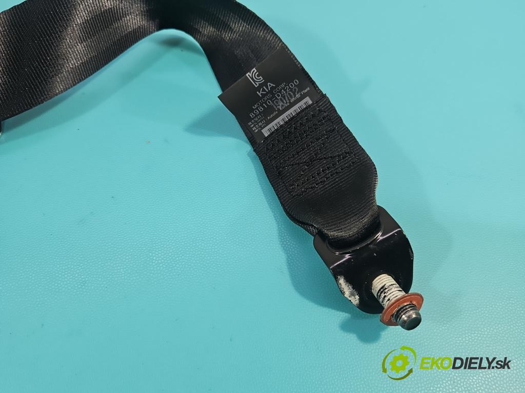 Kia Optima IV 2015-2020 1.6 T-GDI: 180 HP automatic 132.4 kW 1591 cm3 4- pas bezpečnosť: zadné ľavý 635845700B