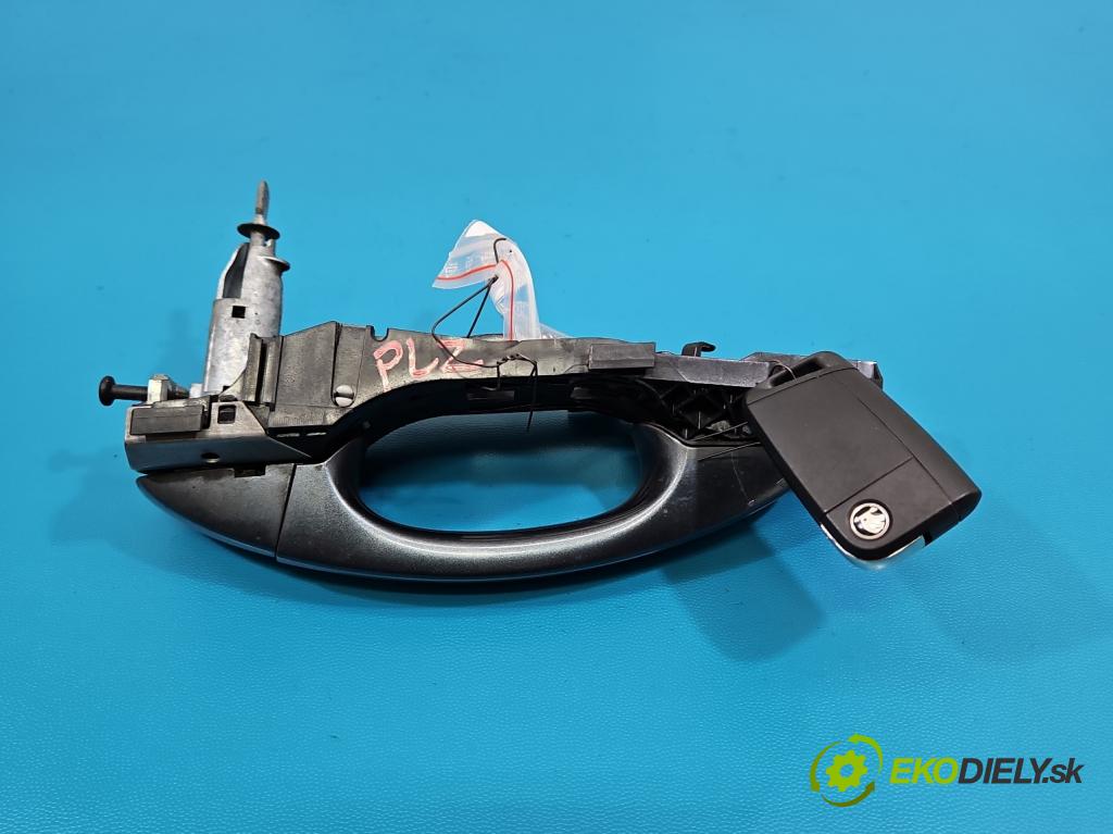 Skoda Octavia III 2013- 1.5 TSI 150 HP manual 110 kW 1498 cm3 5- rukoväť predné ľavé mimo: 5N0837885H (Kľučka dverí vonkajšia predná ľavá)