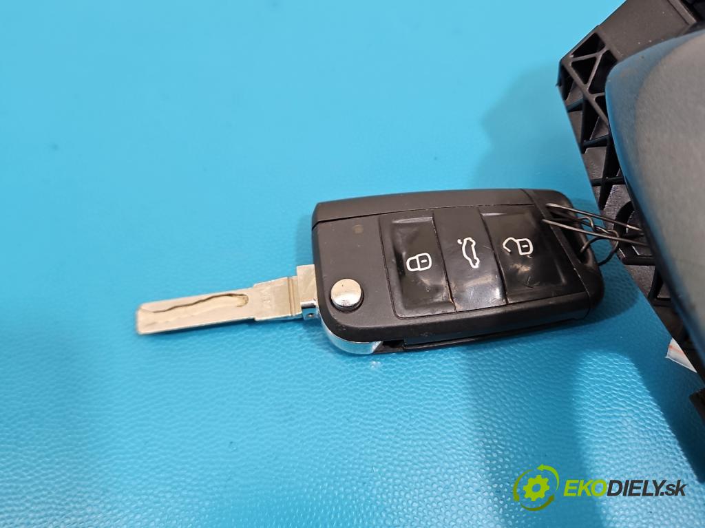 Skoda Octavia III 2013- 1.5 TSI 150 HP manual 110 kW 1498 cm3 5- rukoväť predné ľavé mimo: 5N0837885H (Kľučka dverí vonkajšia predná ľavá)