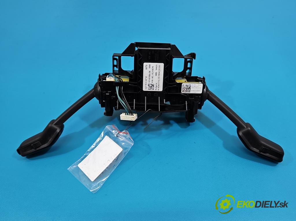 Skoda Octavia III 2013- 1.5 TSI 150 HP manual 110 kW 1498 cm3 5- prepínač komplex: 5Q1953507B (Prepínacie páčky pod volantom)