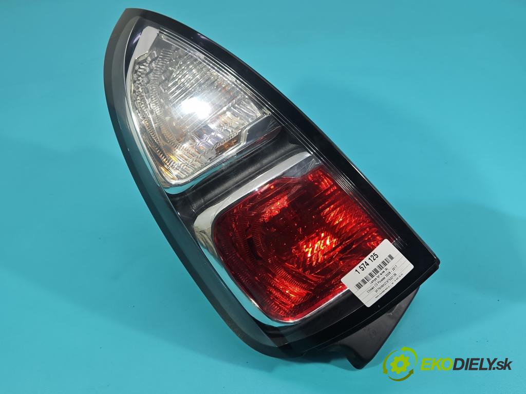 Citroen C3 Picasso 2008-2017 1.6 hdi 109 hp manual 80 kW 1560 cm3 5- světlo zadní levé 89089252 (Klika dveří ostatní)