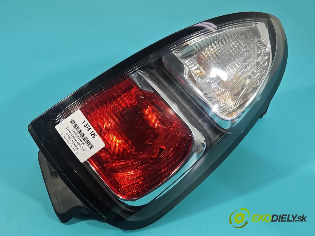 Citroen C3 Picasso 2008-2017 1.6 hdi 109 HP manual 80 kW 1560 cm3 5- svetlo / reflektor zadné pravé 89089253 (Kľučka dverí ostatné)