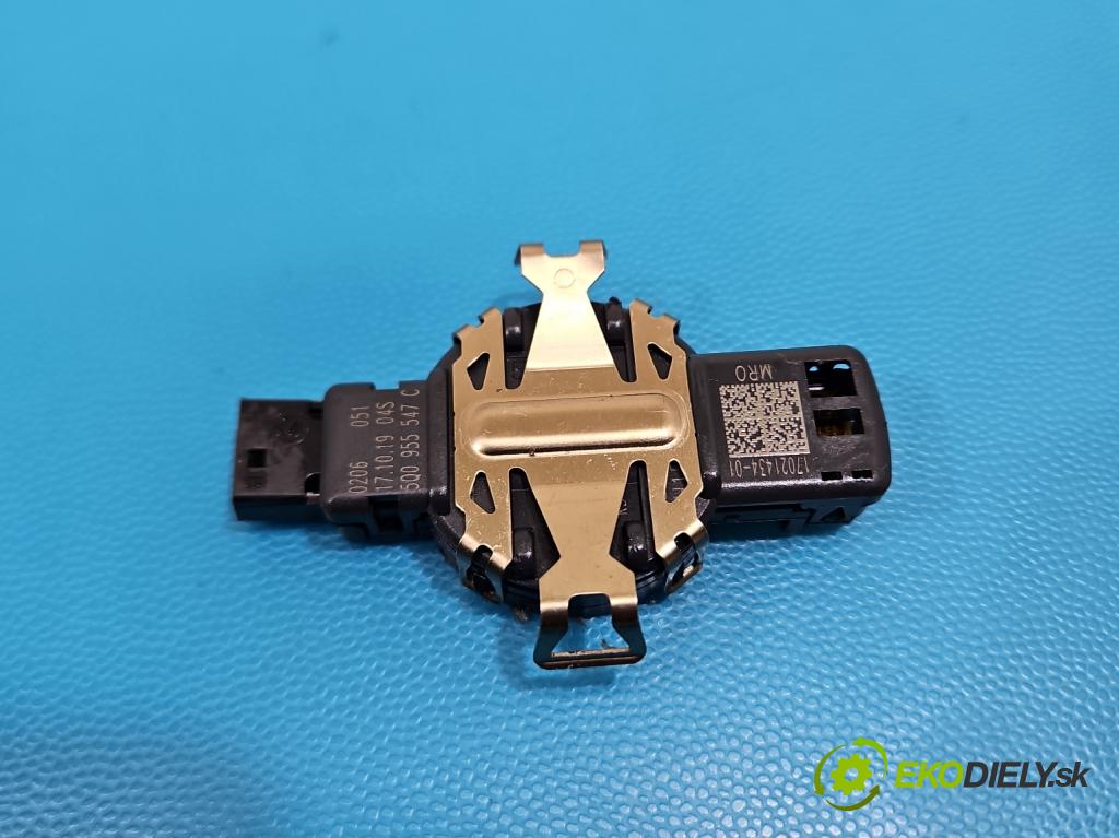 Skoda Octavia III 2013- 1.5 TSI 150 HP manual 110 kW 1498 cm3 5- snímač déšť: 5Q0955547C (Snímač dažďa)