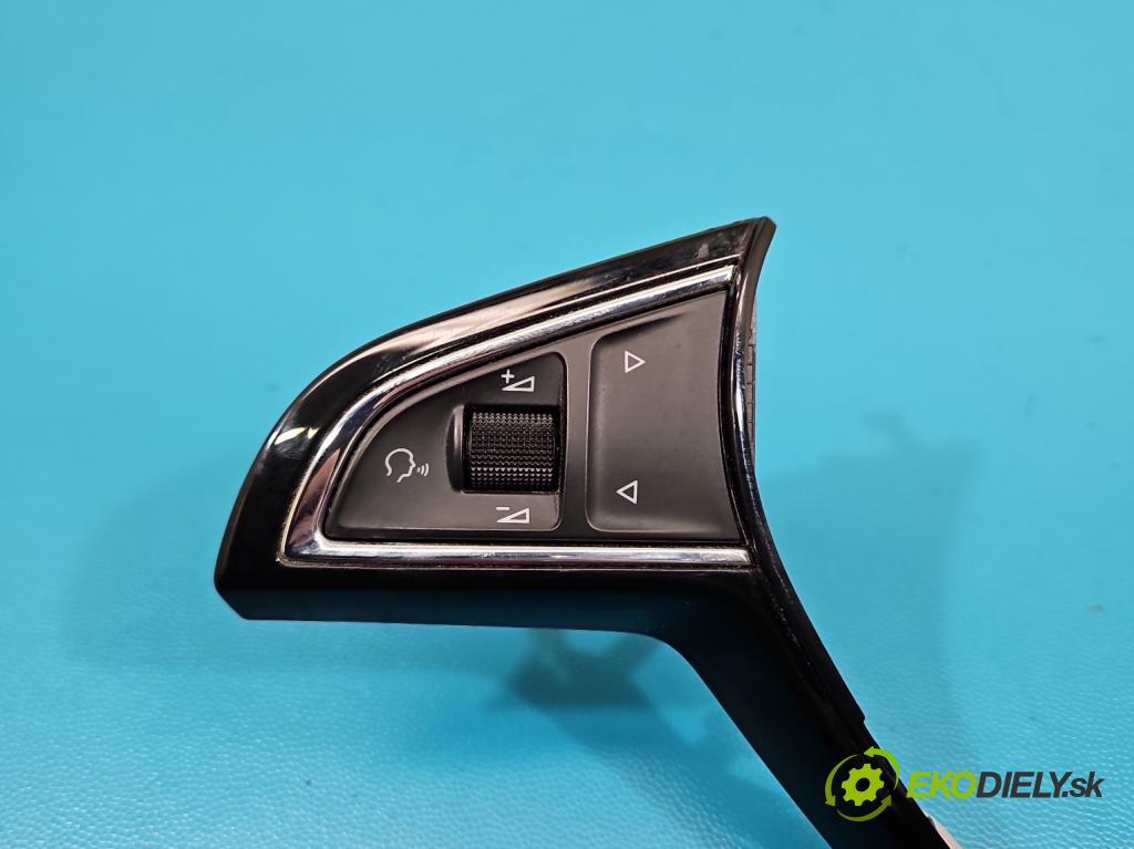 Skoda Octavia III 2013- 1.5 TSI 150 hp manual 110 kW 1498 cm3 5- Přepínač multifunkční: řízení: 3V0919719E (Páčky pod volantem)