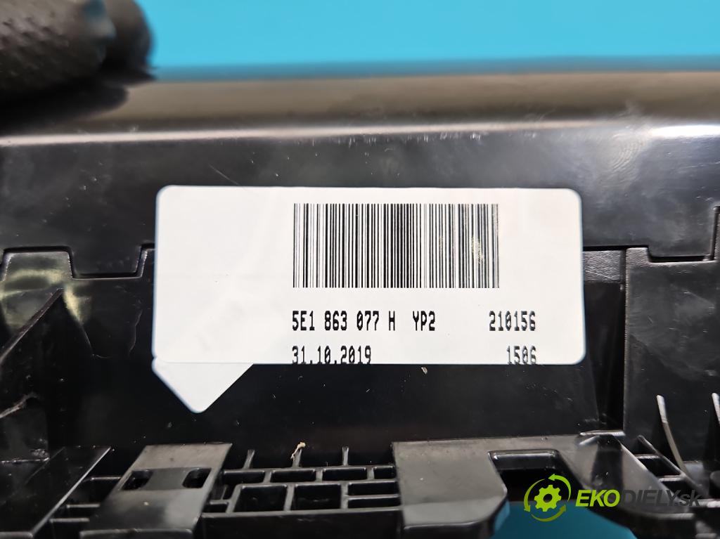 Skoda Octavia III 2013- 1.5 TSI 150 hp manual 110 kW 1498 cm3 5- lišta ozdobná interiéry: 5E1863212J