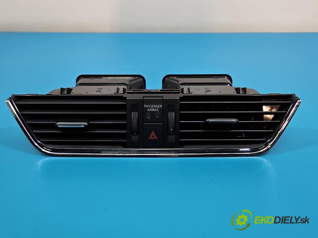 Skoda Octavia III 2013- 1.5 TSI 150 HP manual 110 kW 1498 cm3 5- Mřížka: kúrenia stredová 5E0820951C (Mriežka kúrenia (fukár))