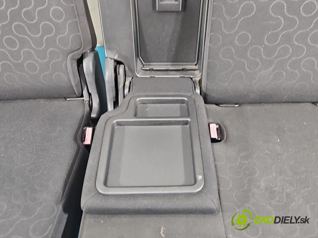 Citroen C3 Picasso 2008-2017 1.6 hdi 109 HP manual 80 kW 1560 cm3 5- Pohovka: zadné  (Sedadlo)