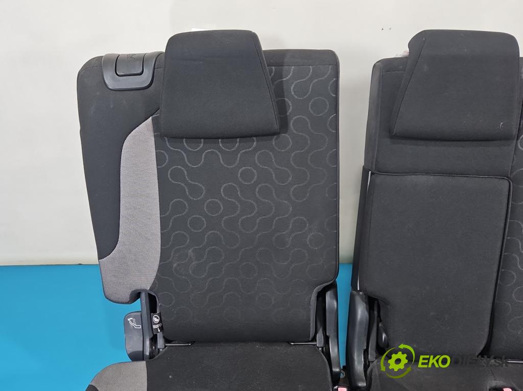 Citroen C3 Picasso 2008-2017 1.6 hdi 109 HP manual 80 kW 1560 cm3 5- Pohovka: zadné  (Sedadlo)