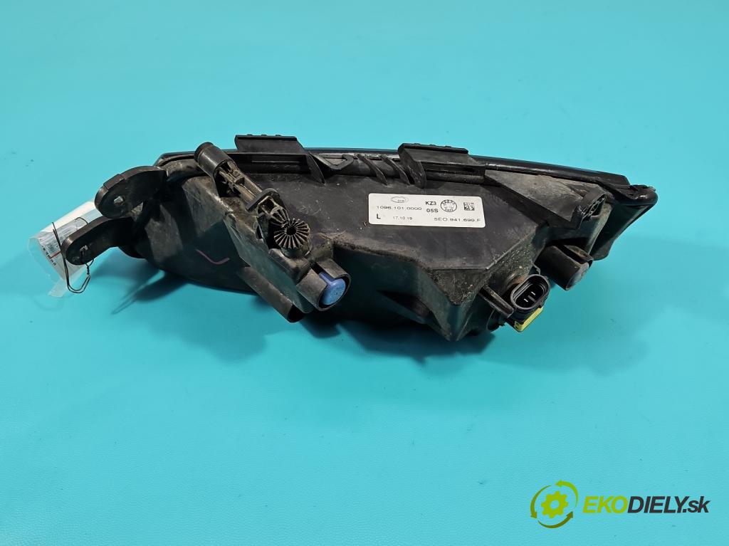 Skoda Octavia III 2013- 1.5 TSI 150 HP manual 110 kW 1498 cm3 5- Halogen ľavý 5E0941699F (Kľučka dverí ostatné)