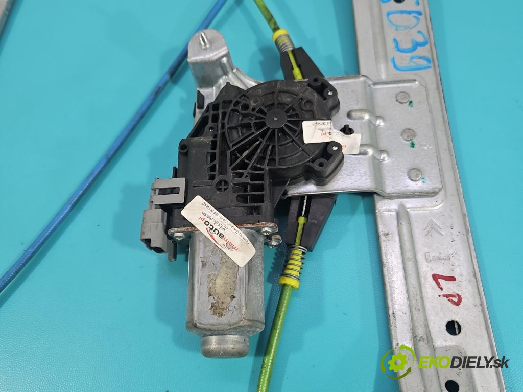 Citroen C3 Picasso 2008-2017 1.6 hdi 109 hp manual 80 kW 1560 cm3 5- mechanismus stahování přední levý 0126352T13