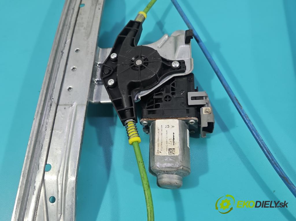 Citroen C3 Picasso 2008-2017 1.6 hdi 109 hp manual 80 kW 1560 cm3 5- mechanismus stahování přední levý 0126352T13