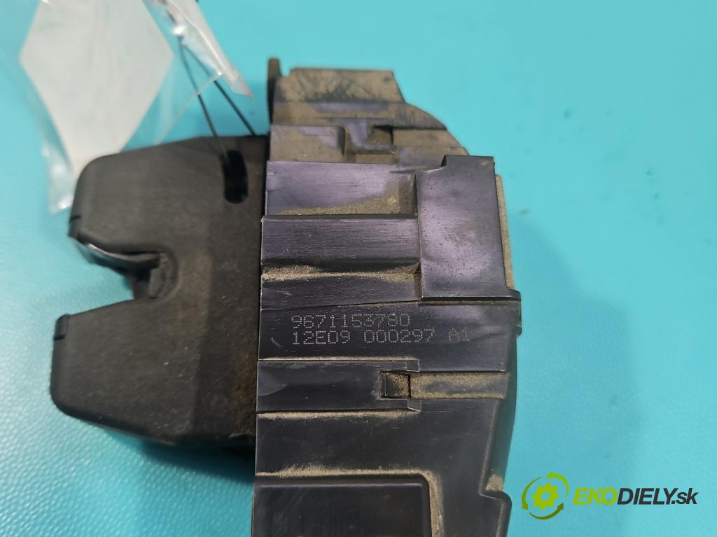 Citroen C3 Picasso 2008-2017 1.6 hdi 109 HP manual 80 kW 1560 cm3 5- zámok kufrové dvere zadné 9671153780