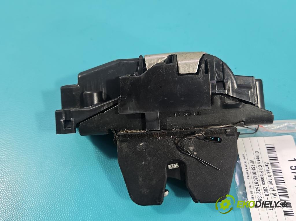 Citroen C3 Picasso 2008-2017 1.6 hdi 109 HP manual 80 kW 1560 cm3 5- zámok kufrové dvere zadné 9671153780