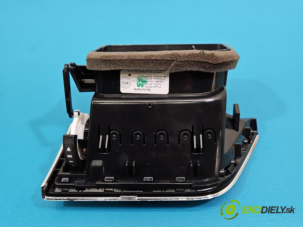 Skoda Octavia III 2013- 1.5 TSI 150 HP manual 110 kW 1498 cm3 5- Mřížka: kúrenia ostatné