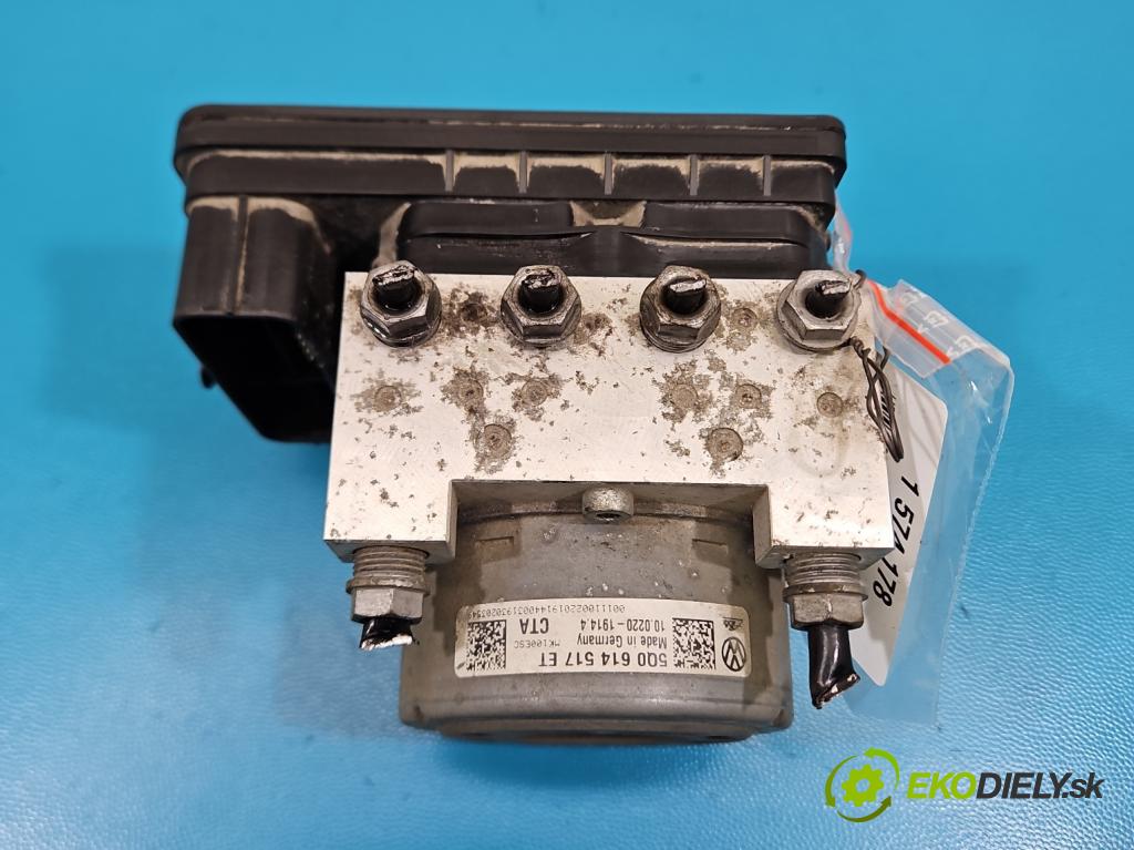 Skoda Octavia III 2013- 1.5 TSI 150 HP manual 110 kW 1498 cm3 5- čerpadlo abs 5Q0614517ET (Pumpa ABS)