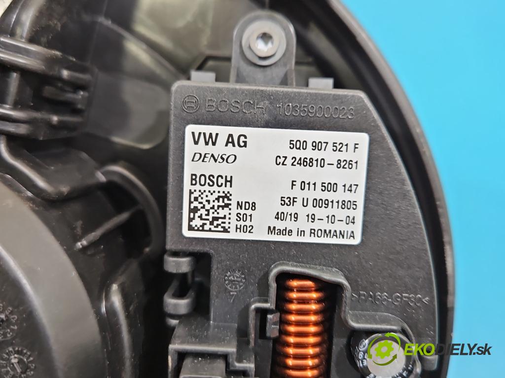 Skoda Octavia III 2013- 1.5 TSI 150 HP manual 110 kW 1498 cm3 5- ventilátor vzduchu 5WB819015