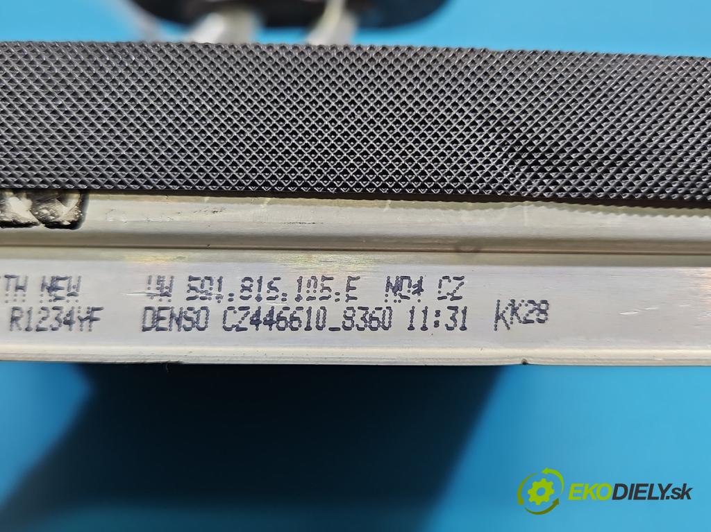 Skoda Octavia III 2013- 1.5 TSI 150 HP manual 110 kW 1498 cm3 5- radiator 5Q1816105E (Radiátor kúrenia)