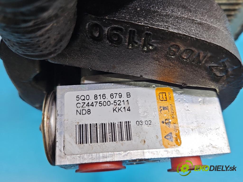 Skoda Octavia III 2013- 1.5 TSI 150 HP manual 110 kW 1498 cm3 5- radiator 5Q1816105E (Radiátor kúrenia)